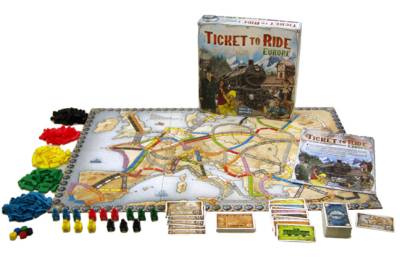 Купить Ticket to Ride. Европа. Настольная игра в БУКВАЕШКА